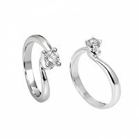 Anello Giorgio Visconti Donna in Oro bianco AB1186G